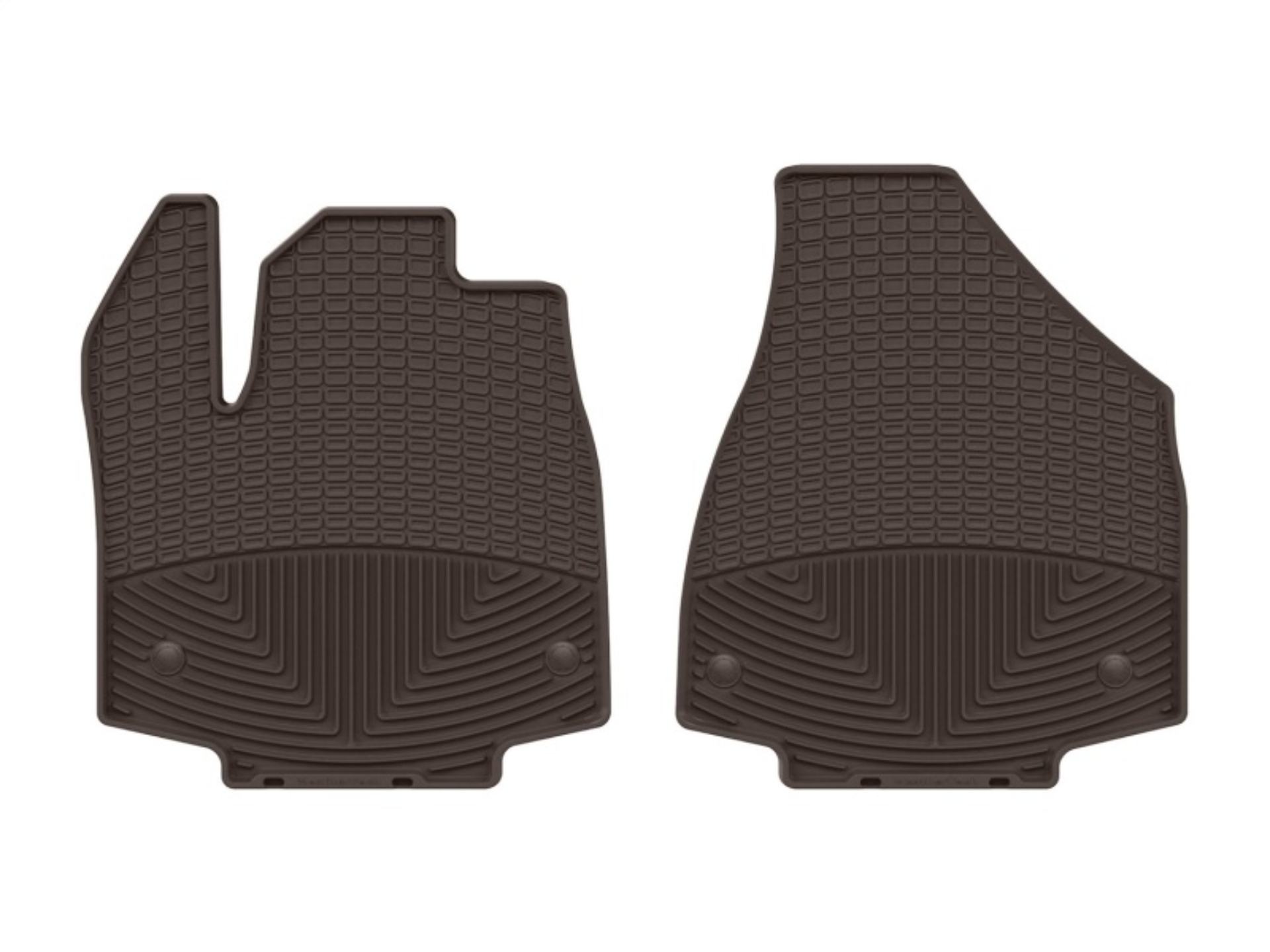 Picture of WeatherTech 21-26 Chrysler Pacifica/21-25 Pacifica Hybrid Front All Weather Floor Mats - Cocoa