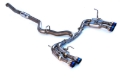 Picture of Invidia 2015+ WRX/STi Gemini 80mm Full Titanium Quad 101mm Tip Cat-Back Exhaust