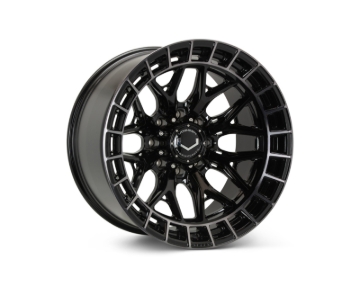 Picture of Vossen HFX-1 20x9 - 8x170 - ET18 - Deep Face - 125.1 - Tinted Gloss Black Wheel