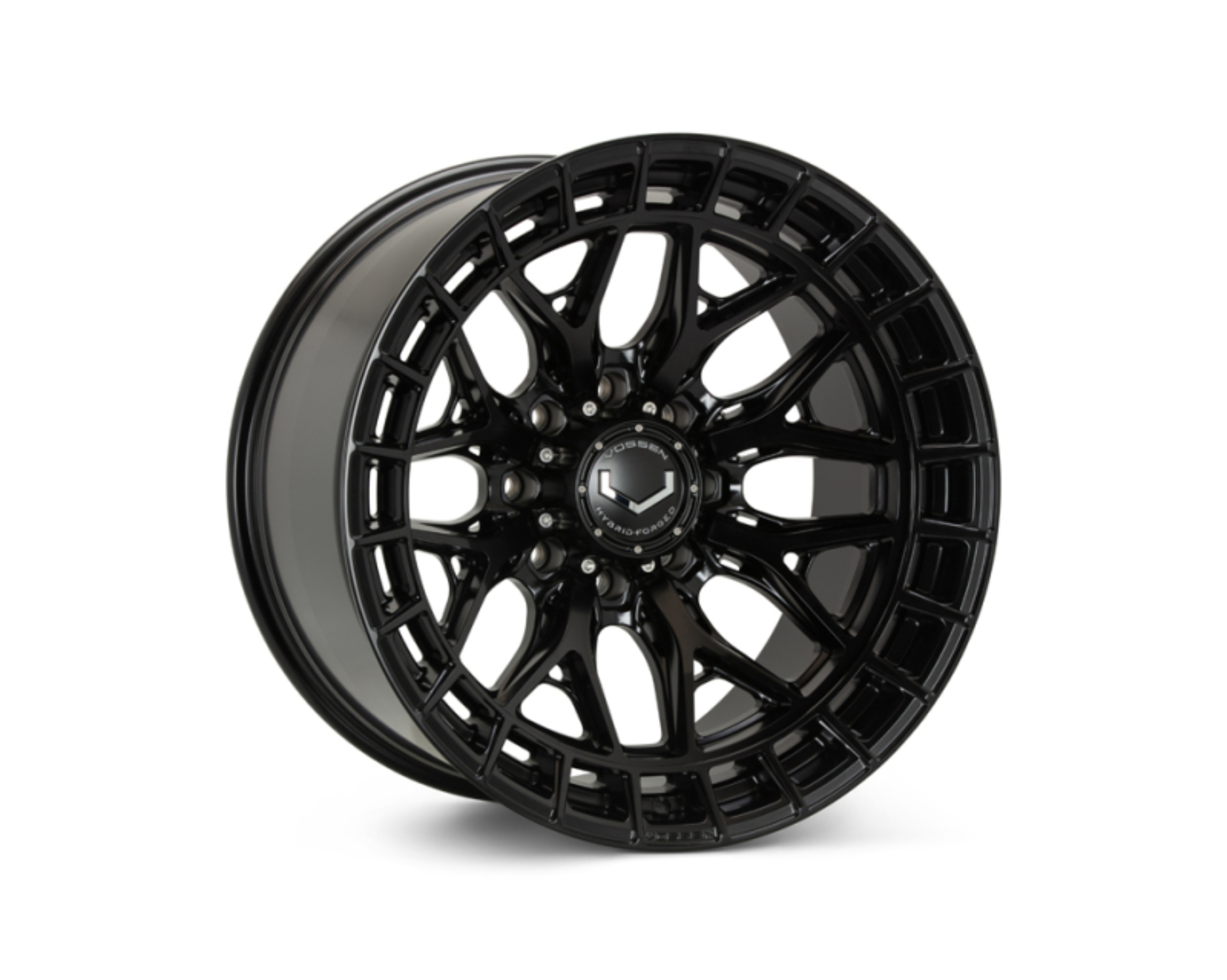 Picture of Vossen HFX-1 20x9 - 8x180 - ET0 - Deep Face - 124.3 - Satin Black Wheel
