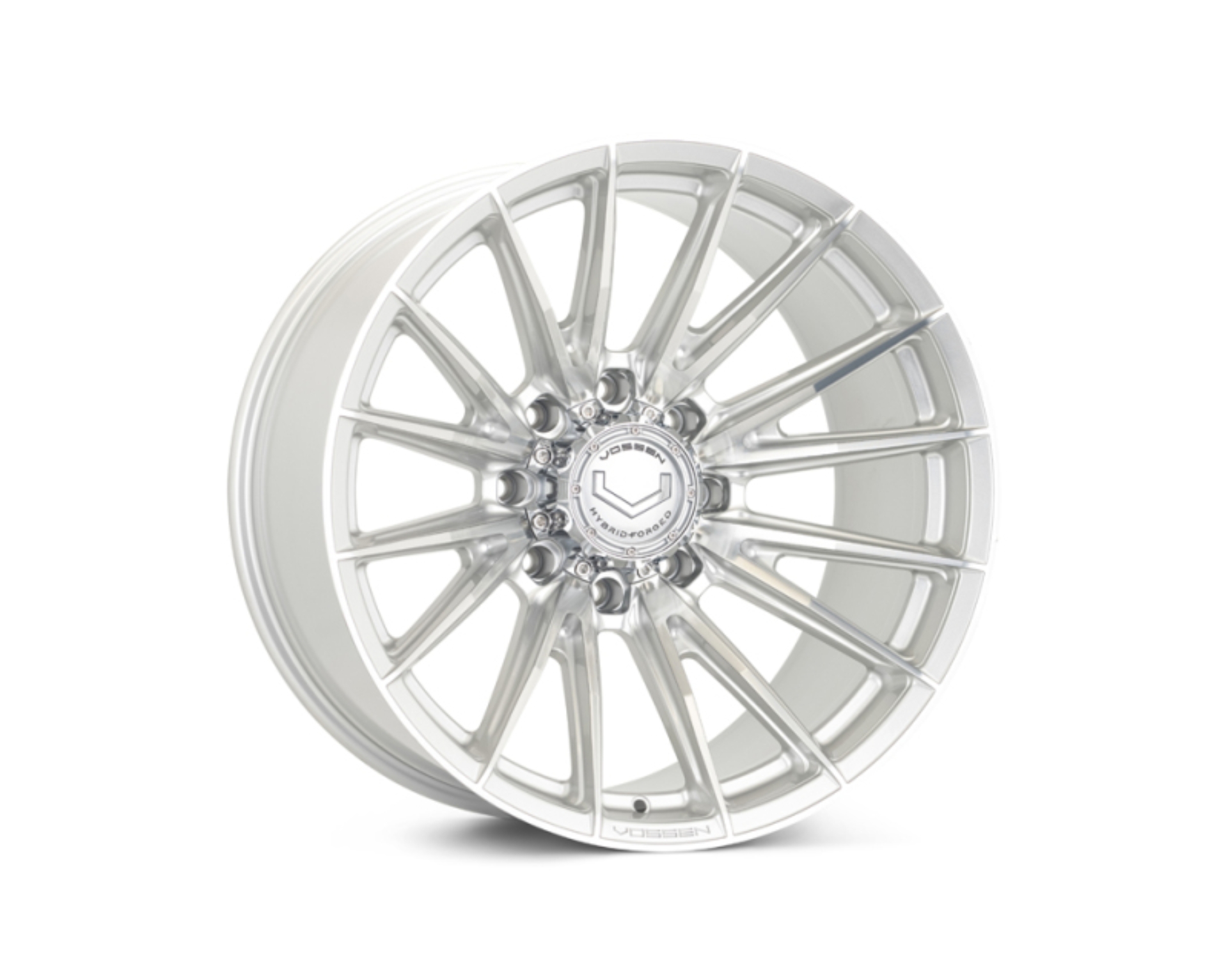 Picture of Vossen HFX-2 20x9 - 8x180 - ET0 - Deep Face - 124.3 - Silver Polished Wheel
