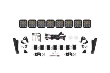 Picture of Diode Dynamics Kuat DEK 54in Wide Upgrade Kit 8-Pod SS5 Sport - White Driving