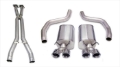 Picture of Corsa 06-11 Chevrolet Corvette C6 Z06/ZR1 Sport Cat-Back Dual Rear Exit w/ Twin 4.0in Black Tips