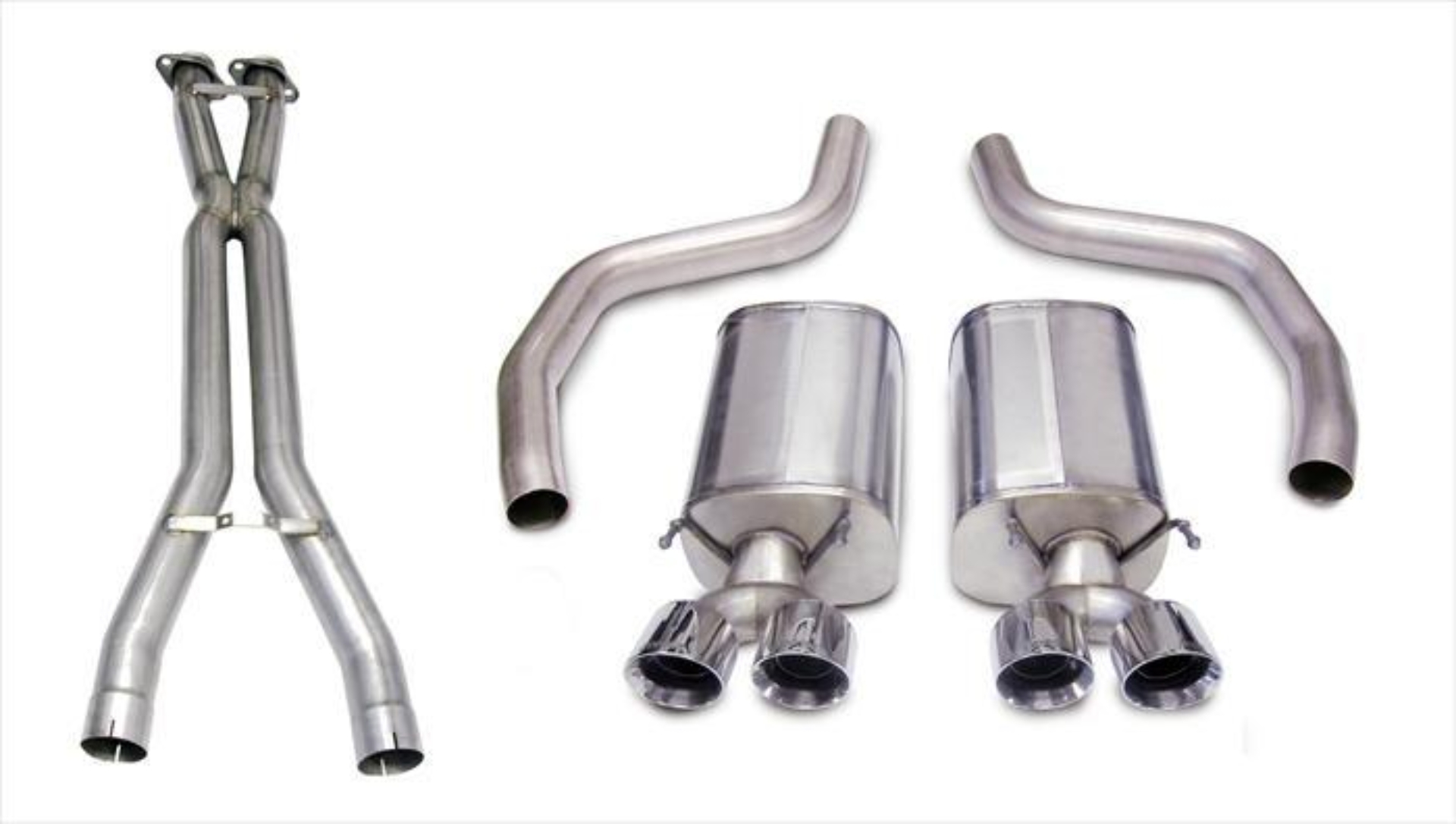 Picture of Corsa 06-11 Chevrolet Corvette C6 Z06/ZR1 Sport Cat-Back Dual Rear Exit w/ Twin 4.0in Black Tips