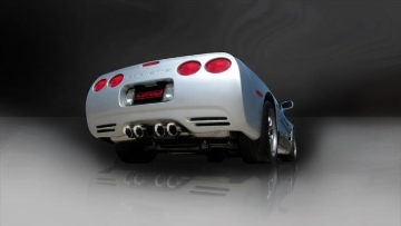 Picture of CORSA 97-04 Corvette C5 Sport 2.5 Cat-Back Exhaust System 4in Twin Tips