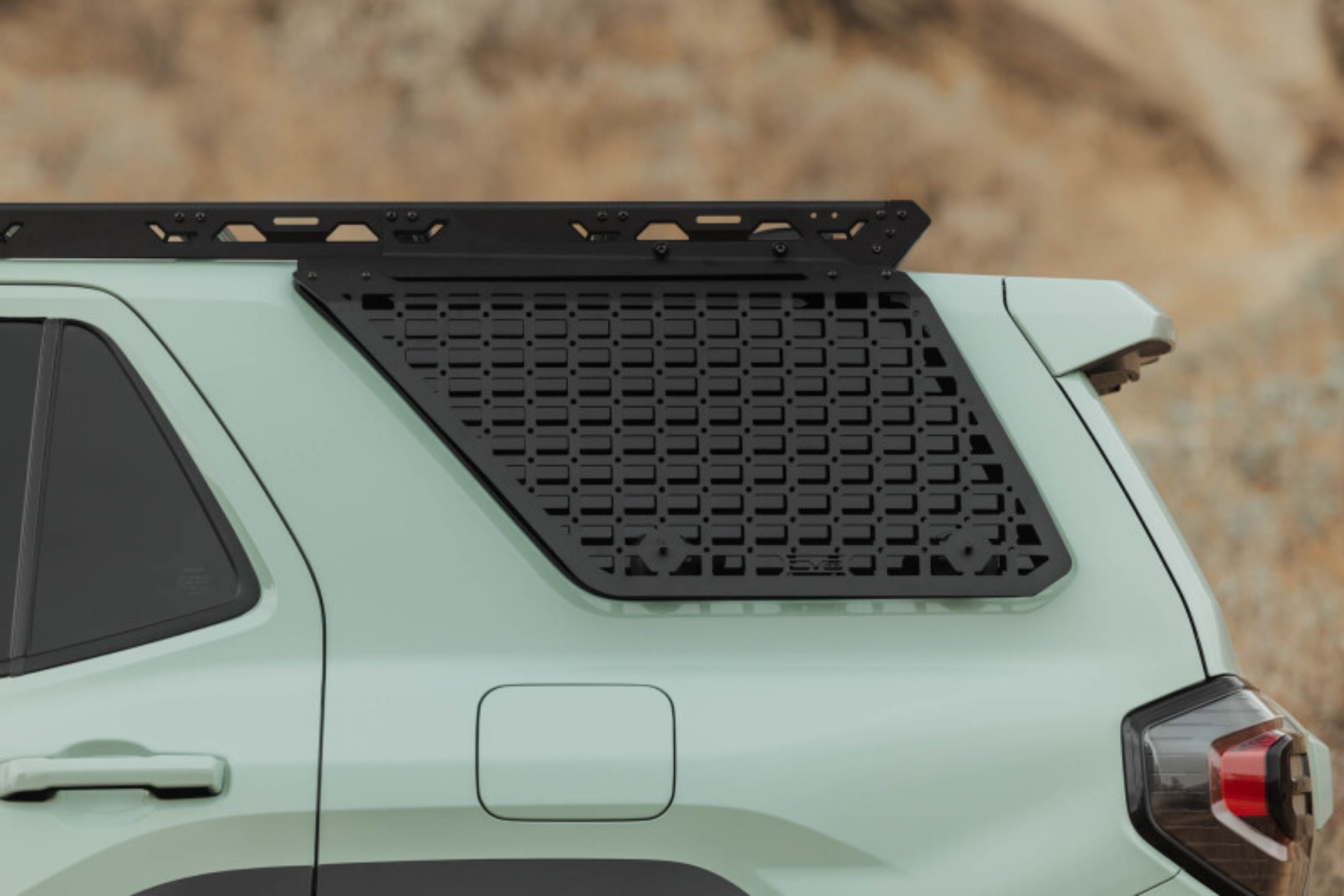 Picture of DV8 25-26 Toyota 4Runner Exterior Window Molle for DV8 Roof Rack - Driver