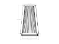 Picture of aFe Universal D2 Dura Dry Air Filter - 21-60512V