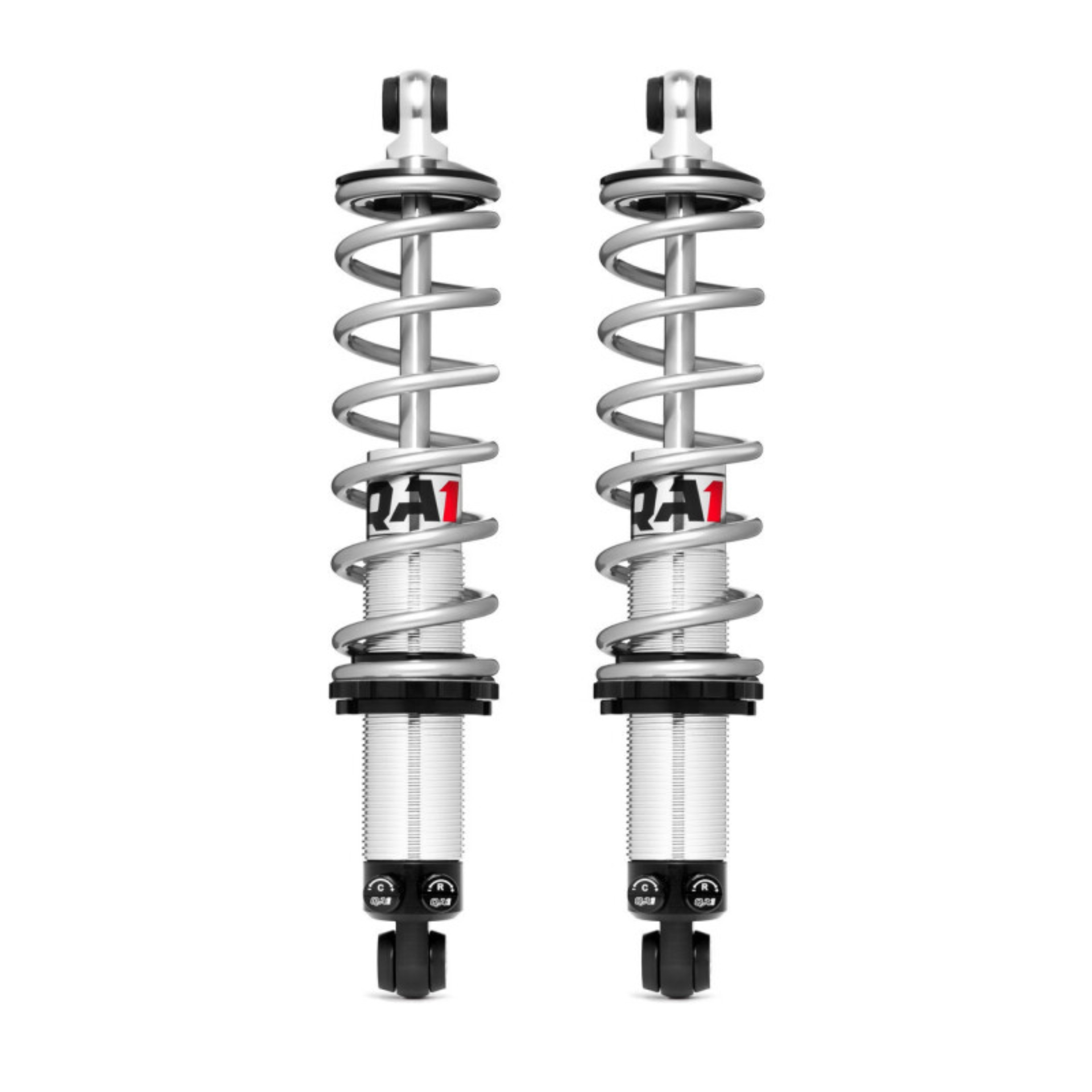 Picture of QA1 Proma Star Series Coil-Over Shock Absorber - Single Adj. - 12in - 200lb/in - Silver Spring
