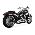 Picture of Vance & Hines 25-26 Harley Davidson Gen 2 M8 Wide Tire Softail Big Radius Exhaust System - Chrome
