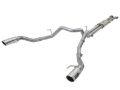 Picture of aFe MACHForce XP Exhaust Cat-Back SS-409 2017 Ford F-150 Raptor V6-3.5L (tt) w/ Polished Tips
