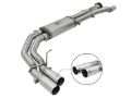 Picture of aFe POWER Rebel Series 3in 409 SS Cat Back Exhaust w/ Polished Tips 17 Ford F-150 Raptor V6-3.5L