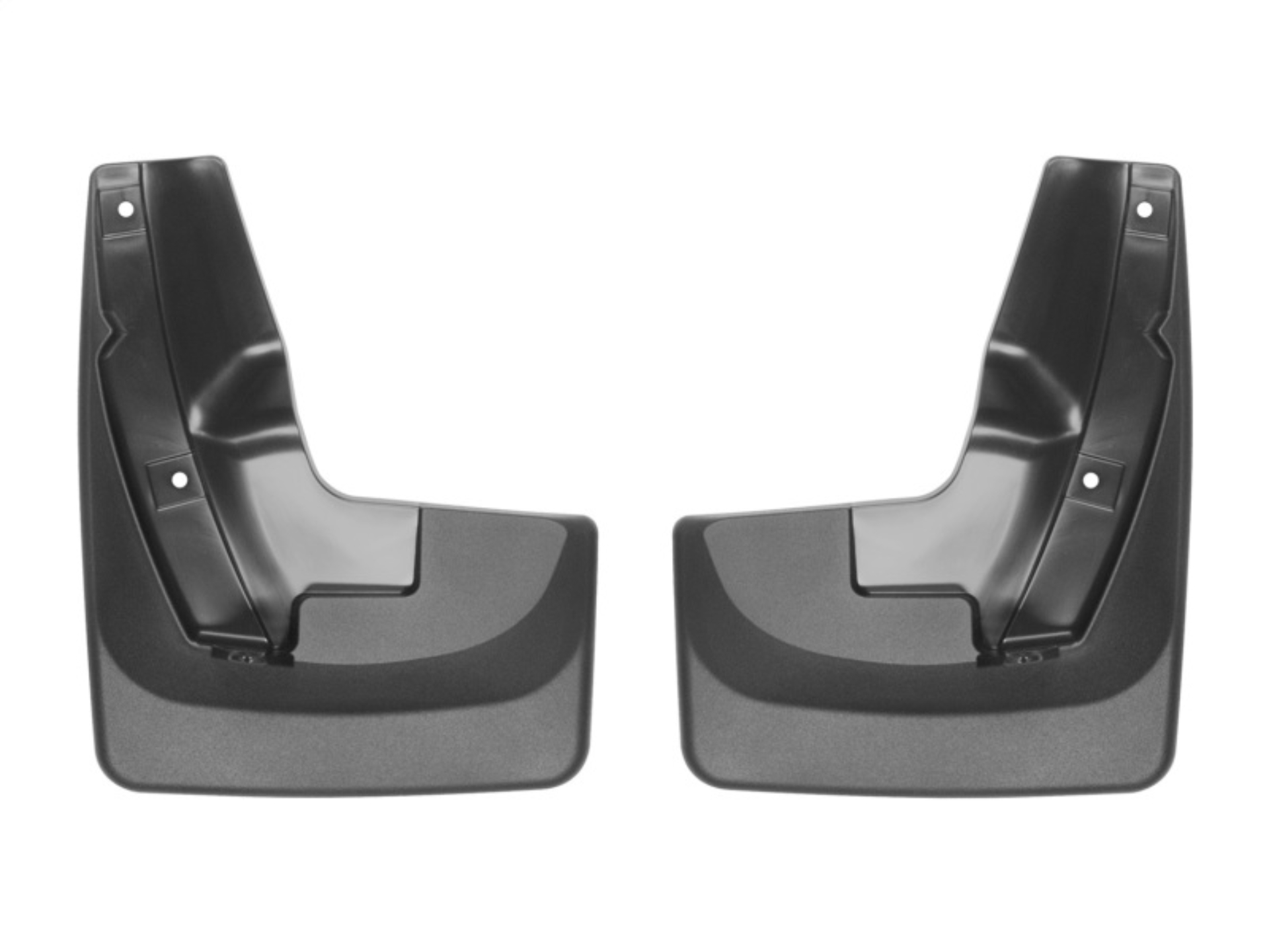 Picture of WeatherTech 2014+ Subaru Forester No Drill Mudflaps - Black (No Factor Splash Guards)