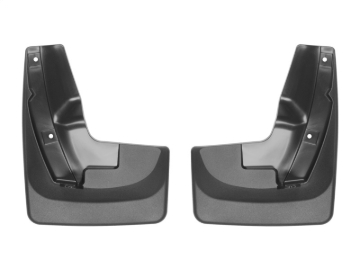 Picture of WeatherTech 2014+ Subaru Forester No Drill Mudflaps - Black (No Factor Splash Guards)