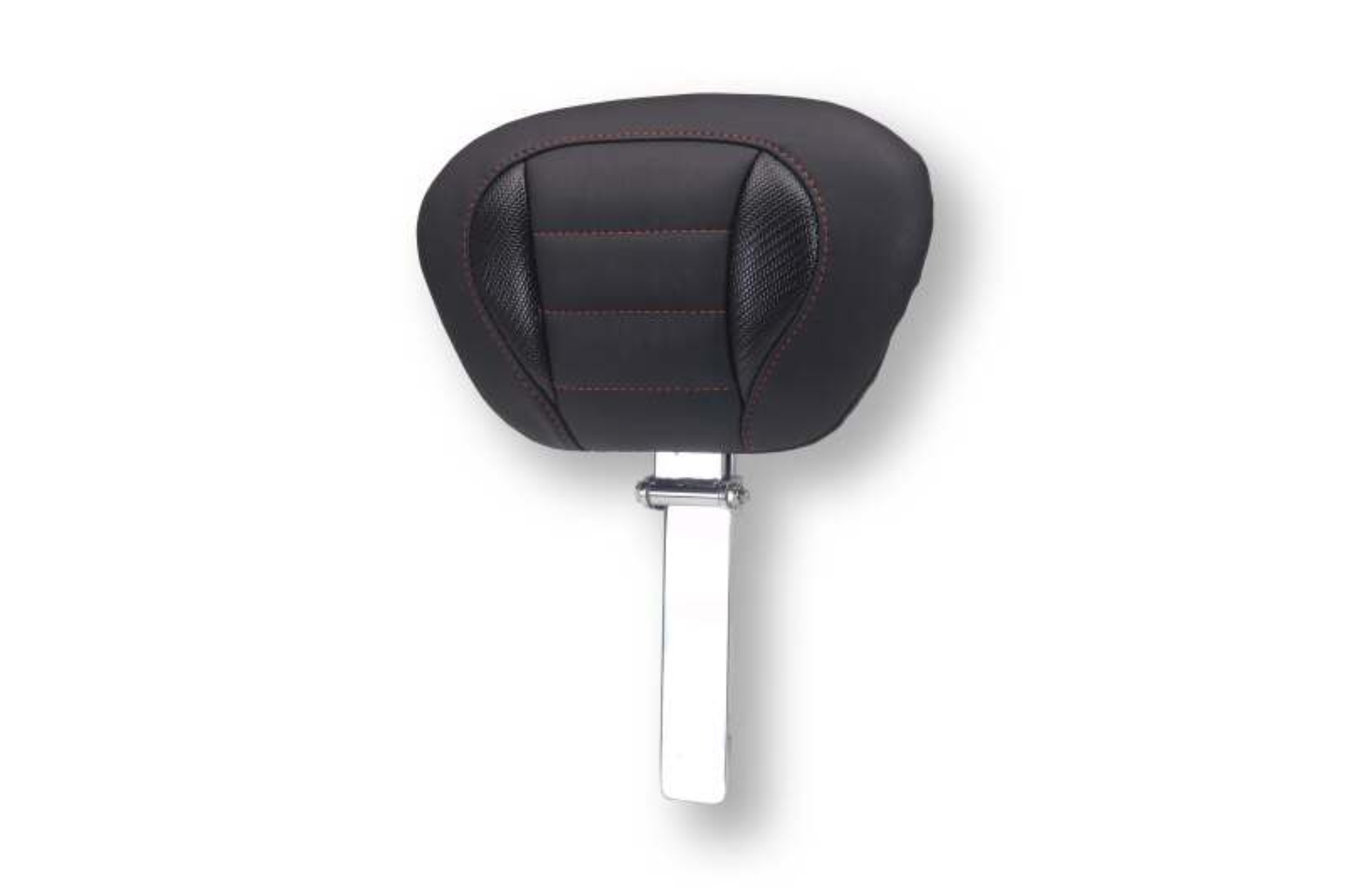 Picture of Mustang 23-26 Harley CVO Road Glide, Street Glide, Deluxe ST Driver Backrest Blk w/ Beauty Thread