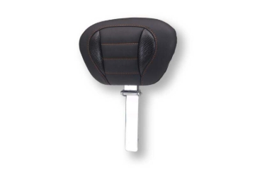 Picture of Mustang 23-26 Harley CVO Road Glide, Street Glide, Deluxe ST Driver Backrest Blk w/ M Org Thread