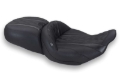 Picture of Mustang 23-26 Harley CVO Road Glide, Street Glide, Deluxe Diamond ST 1pc 2Up Blk w/ Blk Thread