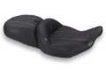 Picture of Mustang 23-26 Harley CVO Road Glide, Street Glide, Deluxe Diamond ST 1pc 2Up Blk w/ Beauty Thread