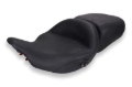 Picture of Mustang 23-26 Harley CVO Road Slide, Street Glide, Heated Smooth ST 1pc 2Up Blk w/ Blk Thread