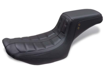 Picture of Mustang 82-00 Harley FXR Highback Blk w/ Blk Thread