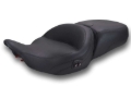 Picture of Mustang 23-26 Harley CVO Road Glide, Street Glide, Heated ST Smooth 1pc 2Up Blk w/Blk Thread