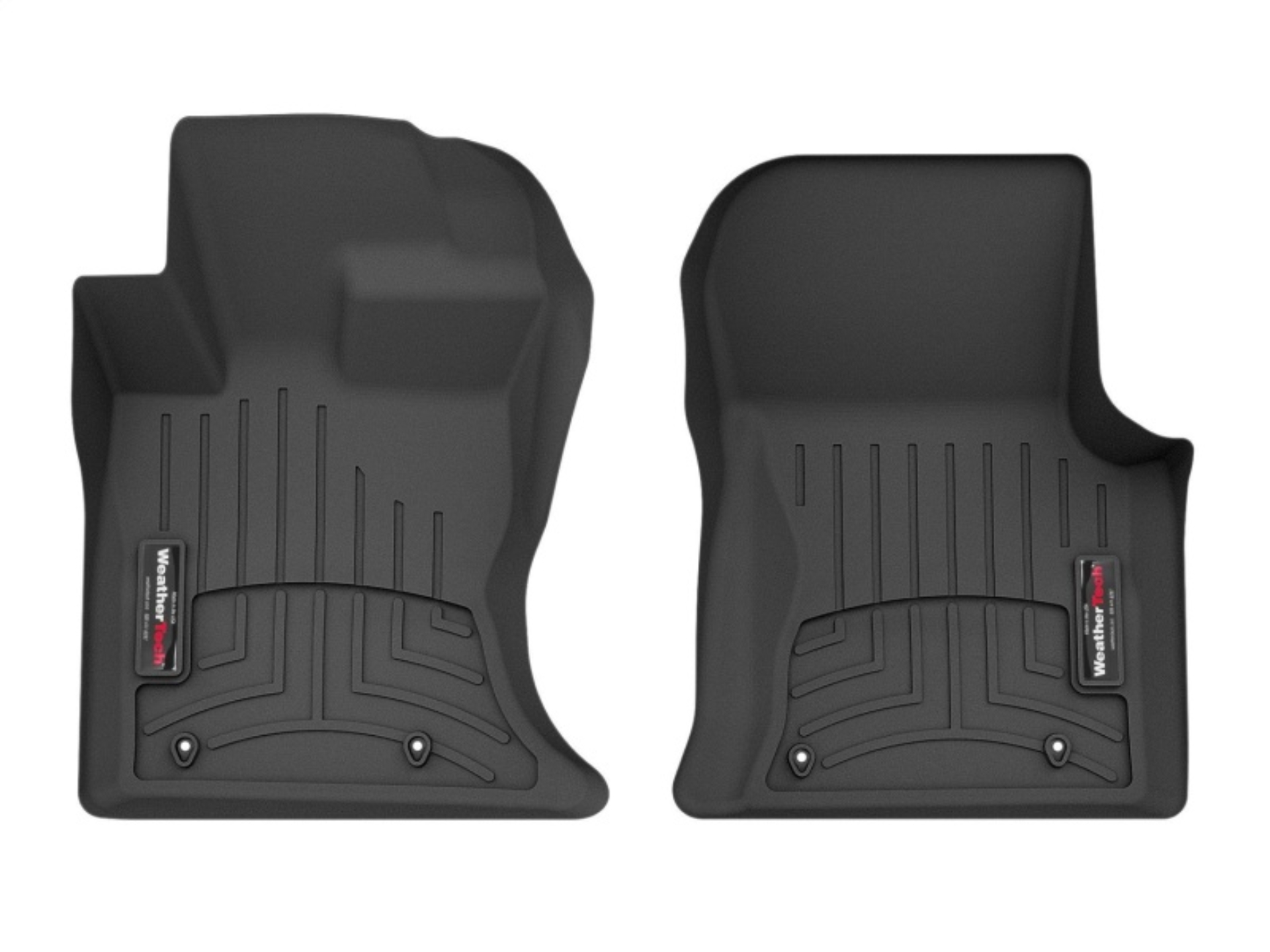 Picture of WeatherTech WT FloorLiner-Front-Blk Floor Mats - 449631