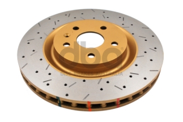 Picture of DBA 2010+ Camaro V8 SS Front Drilled & Slotted 4000 Series Rotor