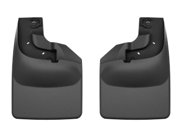 Picture of WeatherTech 2017+ Ford F250/350/450/550(Fits W/OEM Fender Flares/Lip ONLY) No Drill Mudflaps FRONT