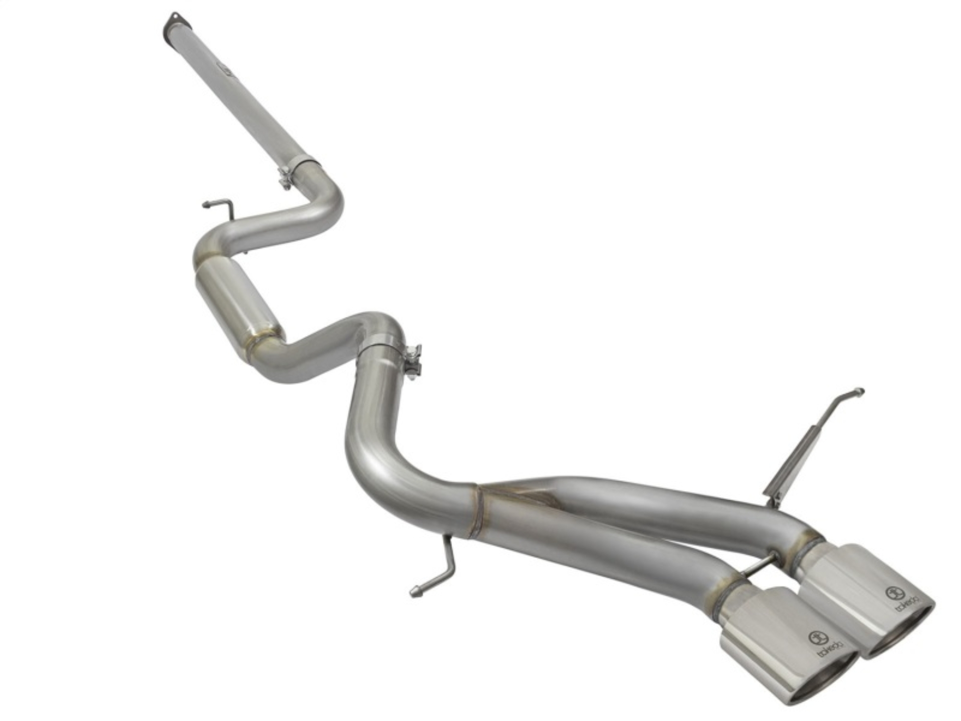 Picture of aFe POWER Takeda 3in 304 SS Cat-Back Exhaust w/ Polished Tips 13-17 Ford Focus ST L4-2.0L (t)