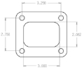 Picture of Cometic Turbo FLG T4 Garrett Exh Inlet .010in Exhaust Gasket