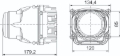 Picture of HEADLAMP DE-US A/F MD12/24 1AL