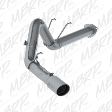 Picture of MBRP 17-19 Ford F-250/350/450 6.7L 4in Filter Back Single Tip Side Exit T409 Exhaust System