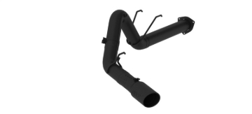 Picture of MBRP 17-19 Ford F-250/350/450 6.7L 4in Filter Back Single Tip Black Coated Exhaust