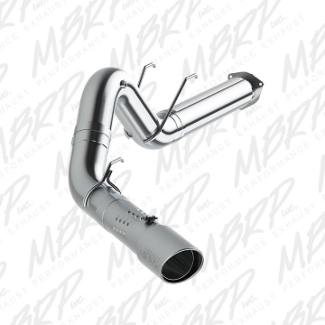 Picture of MBRP 17-19 Ford F-250/350/450 6.7L Ex. Reg Cab 5in Filter Back Single Tip T409 Exhaust System