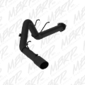 Picture of MBRP 17-19 Ford F-250/350/450 6.7L 4in Filter Back Single Tip Black Coated Exhaust