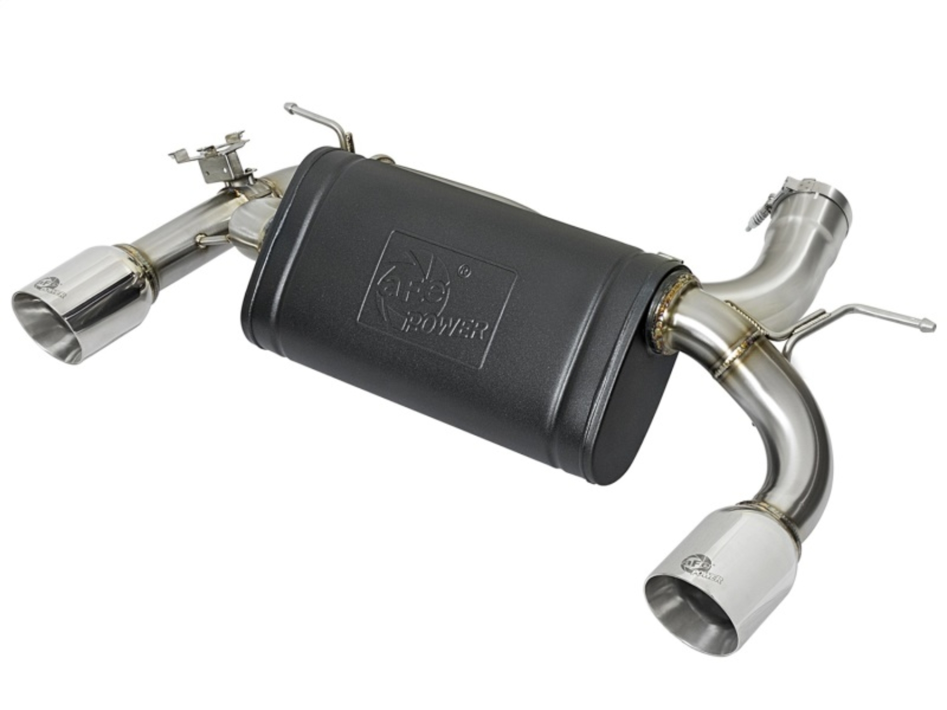 Picture of aFe MACHForce XP Exhausts Axle-Back 12-15 BMW 335i 3.0T (SS w/Polished Tips)