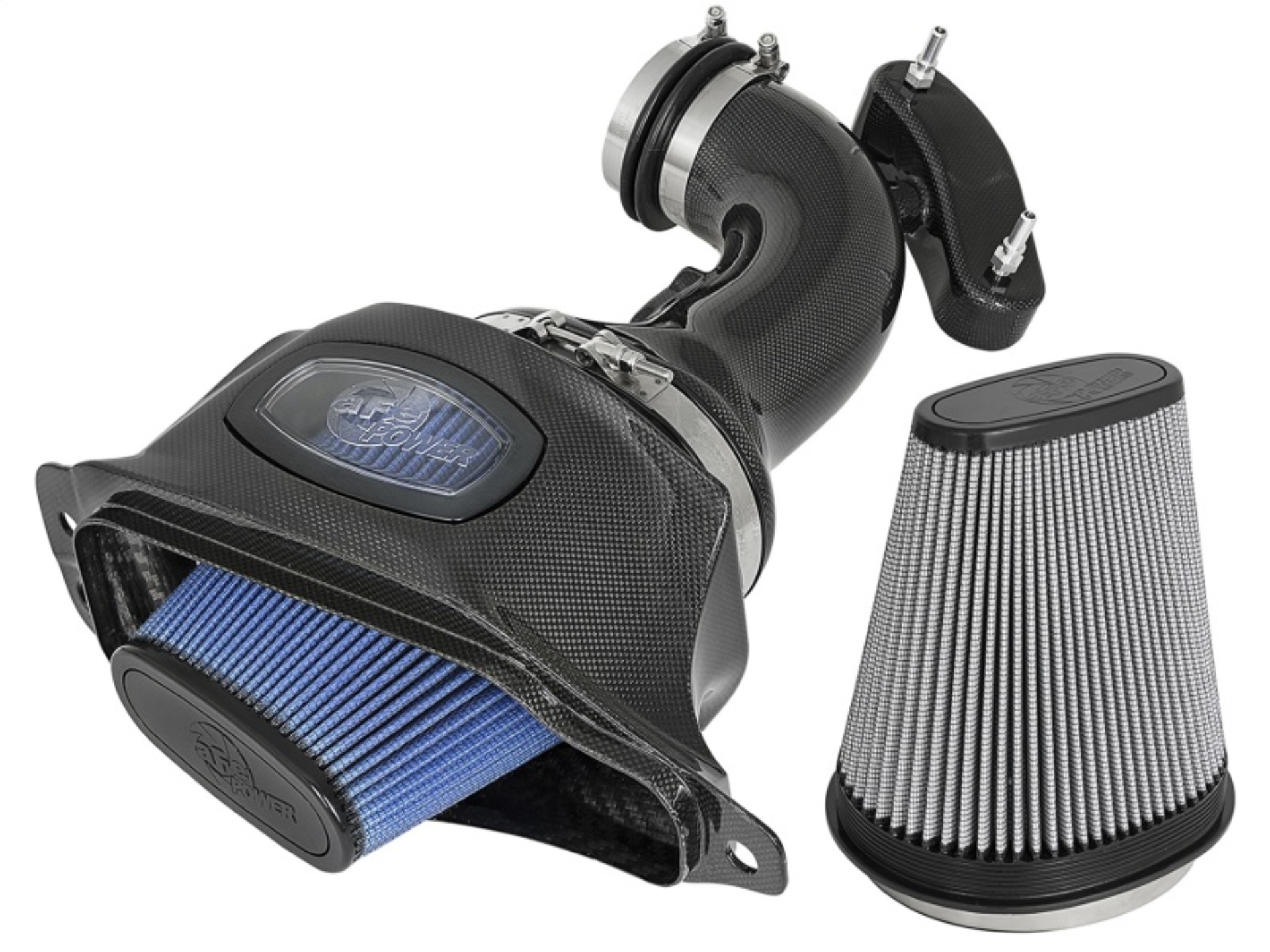 Picture of aFe Black Series Carbon Fiber Cold Air Intakes - 52-74201-C