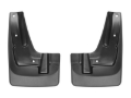 Picture of WeatherTech 2014+ Subaru Forester No Drill Mudflaps - Black (No Factor Splash Guards)
