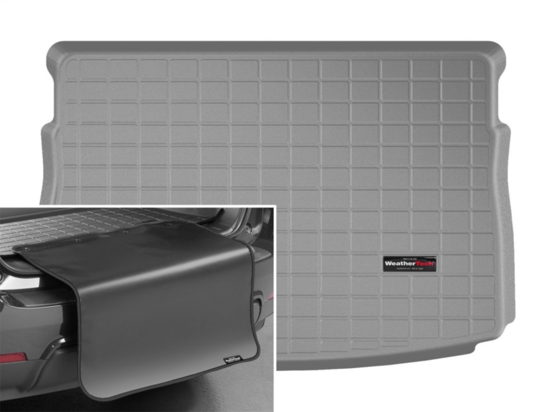 Picture of WeatherTech WT Cargo Liners-Grey Floor Mats - 42807SK