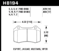 Picture of Hawk 2010 Camaro SS Performance Ceramic Street Rear Brake Pads