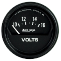 Picture of Autometer AutoGage 2-5/8in 16V Electrical Voltmeter - Black