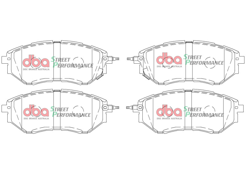 Picture of DBA 05-08 Subaru Legacy SP500 Front Brake Pads