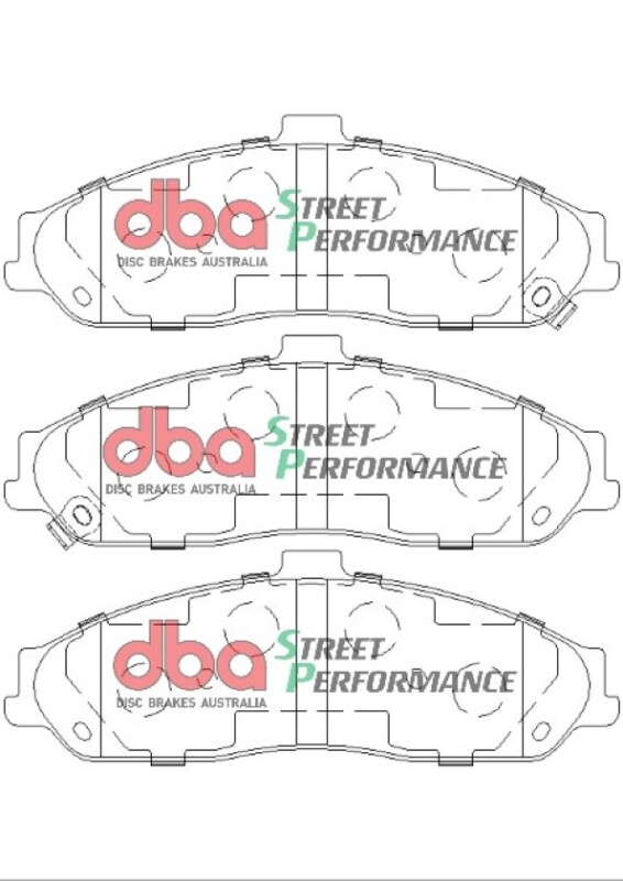 Picture of DBA 97-06 Corvette (Incl C5 Z06) SP500 Front Brake Pads