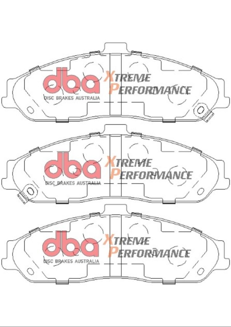 Picture of DBA 97-06 Corvette (Incl C5 Z06) XP650 Front Brake Pads