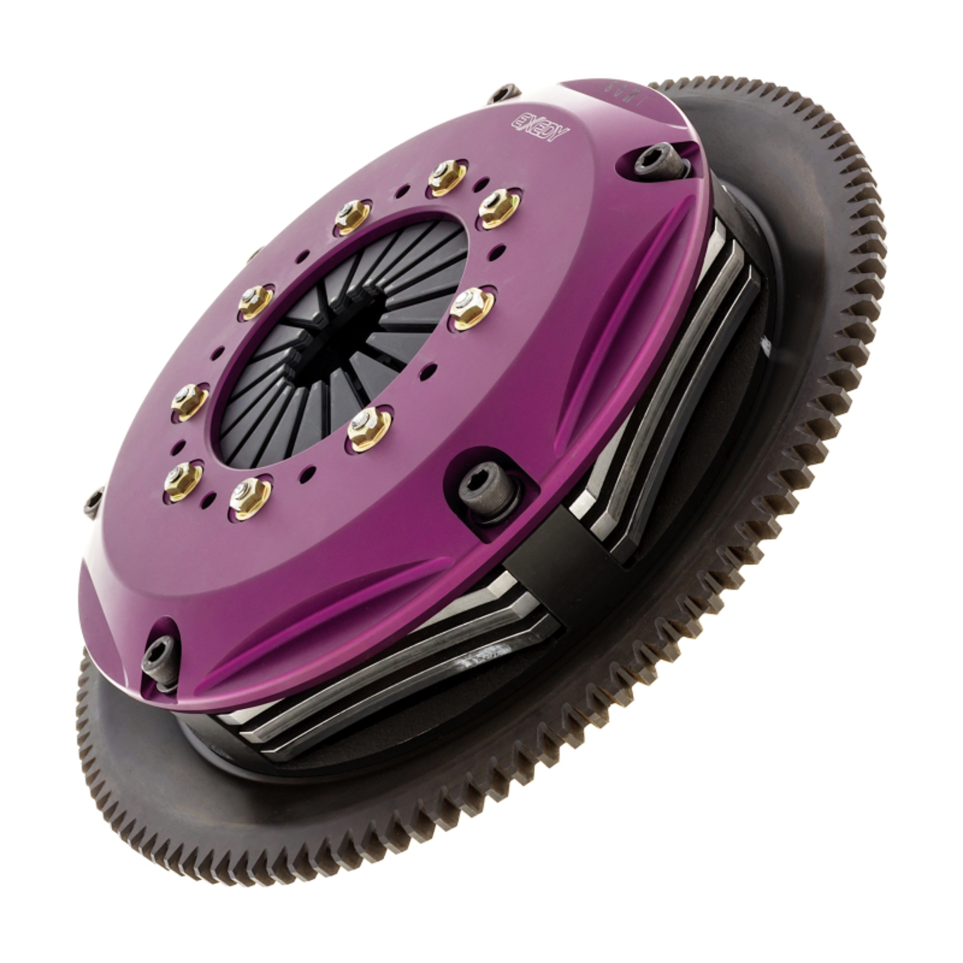 Picture of Exedy 1986-1989 Mazda RX-7 R2 Hyper Triple Cerametallic Clutch Rigid Disc Push Type Cover