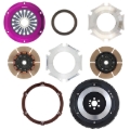 Picture of Exedy 1993-1994 Nissan Skyline GTR L6 Hyper Twin Cerametallic Clutch Sprung Center Disc Pull Type
