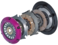 Picture of Exedy 2003-2007 Infiniti G35 V6 Hyper Twin Cerametallic Clutch Sprung Center Disc Push Type Cover