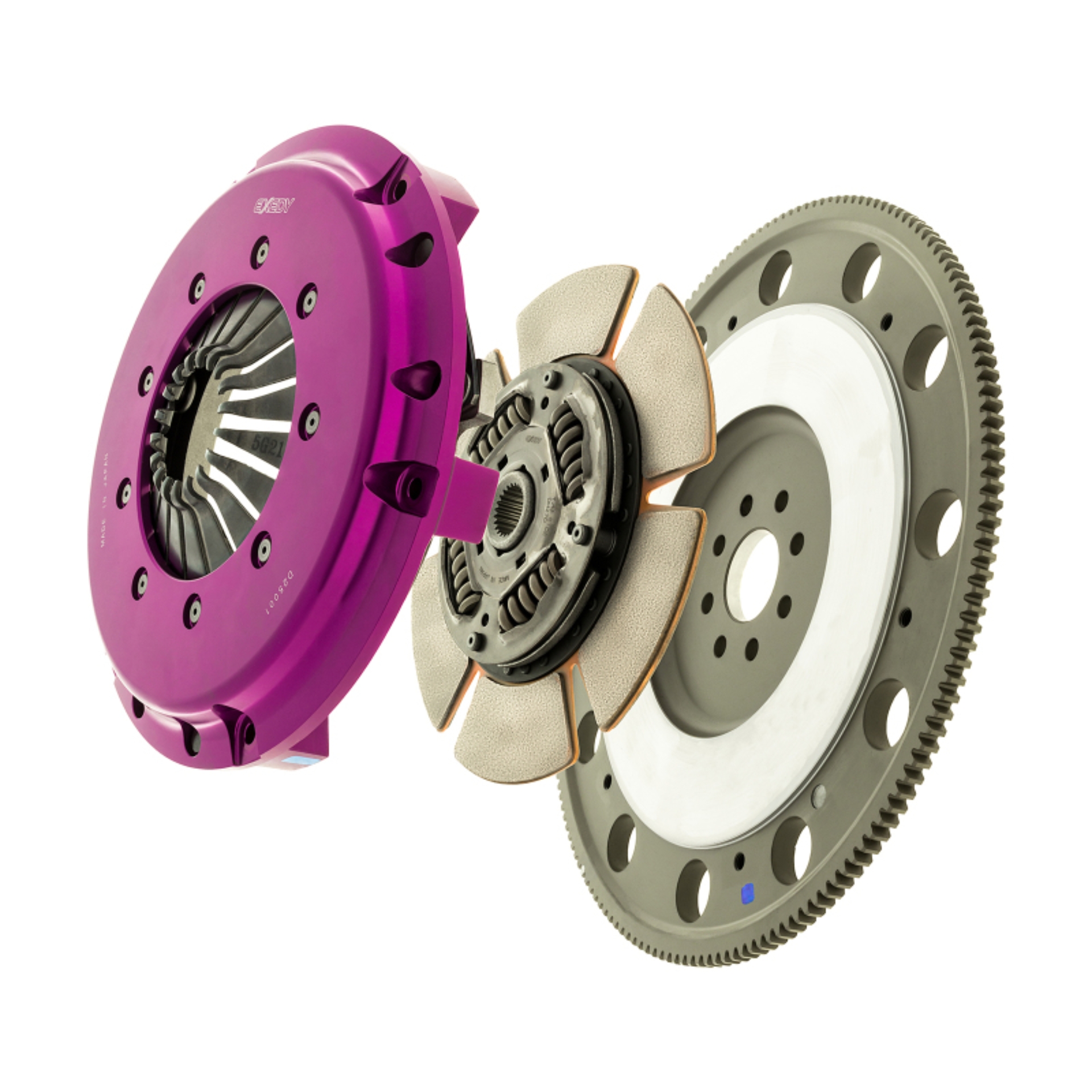 Picture of Exedy 2011-2016 Ford Mustang V8 Hyper Single Clutch Sprung Center Disc Push Type Cover