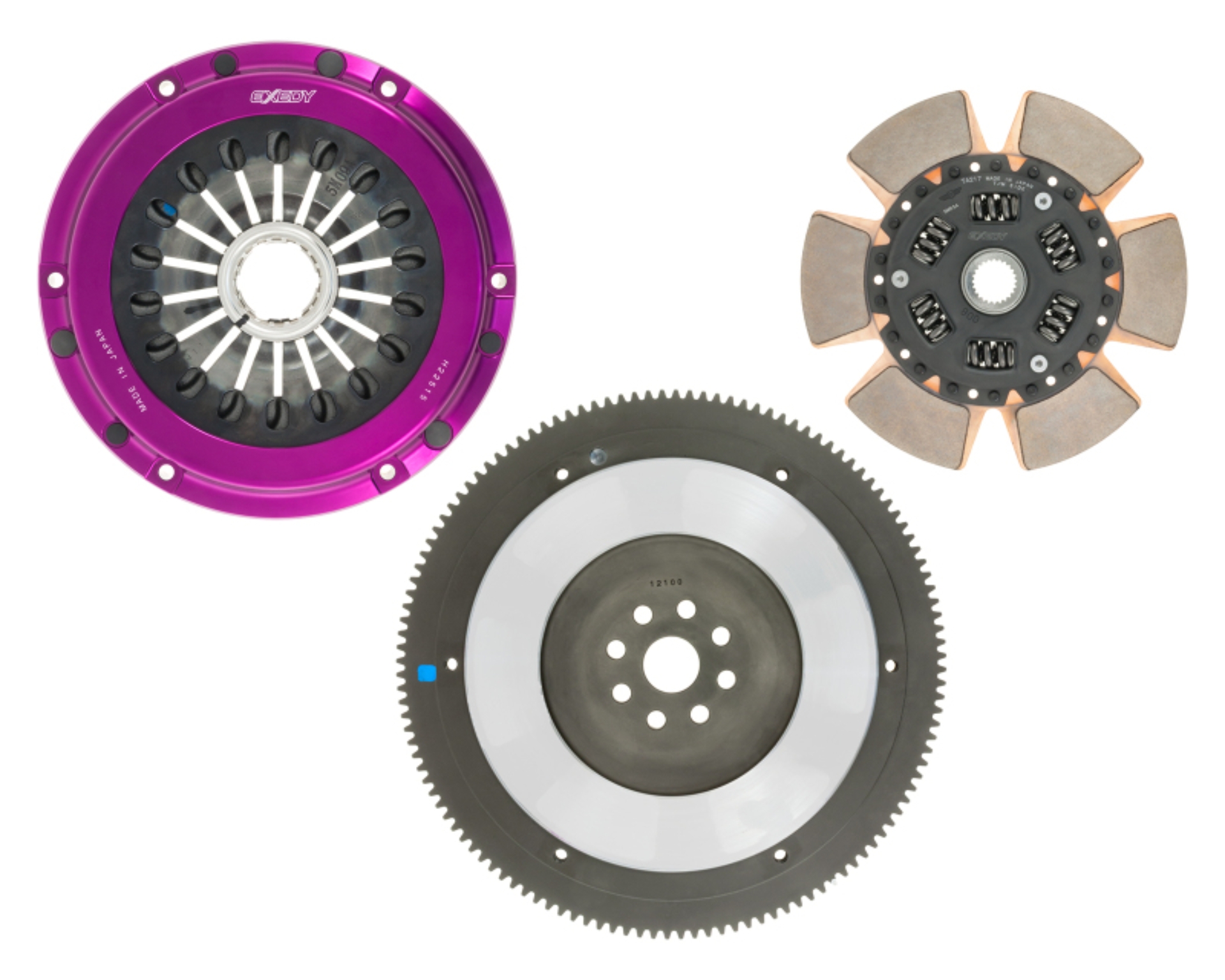 Picture of Exedy 2005-2005 Saab 9-2X Aero H4 Hyper Single Clutch Sprung Center Disc Pull Type (w/FW Bolts)