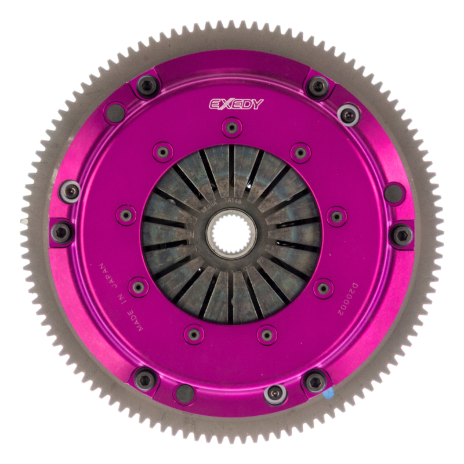 Picture of Exedy 1990-1991 Acura Integra L4 Hyper Single Clutch Sprung Center Disc Push Type Cover