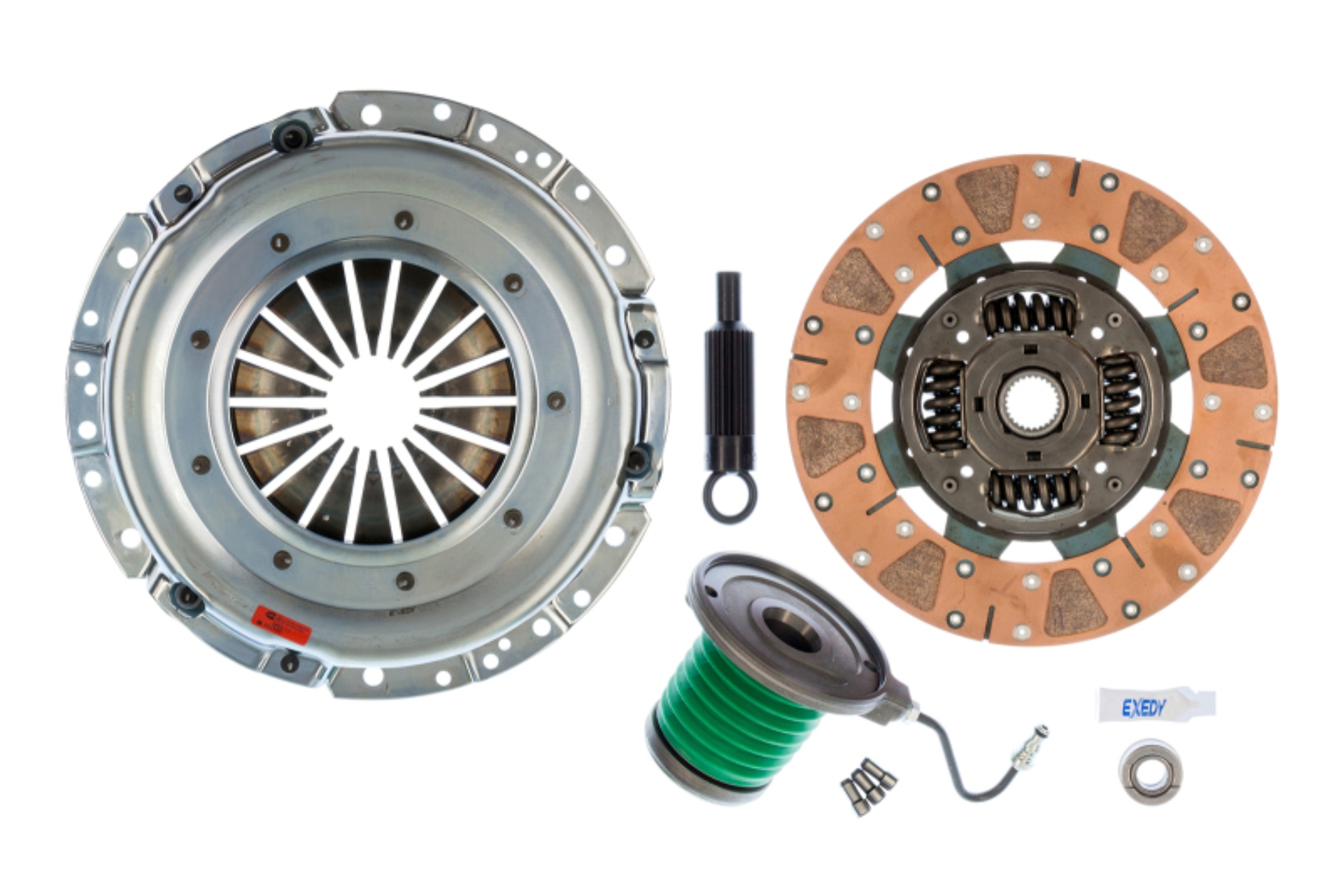 Picture of Exedy 2005-2010 Ford Mustang V8 Stage 2 Cerametallic Clutch Cushion Button Disc